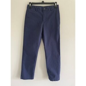 Polo Ralph Lauren Boys Navy Blue Chino Pants Slim Fit Size 14 Trousers